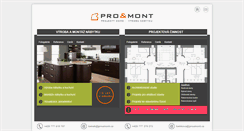 Desktop Screenshot of proamont.cz